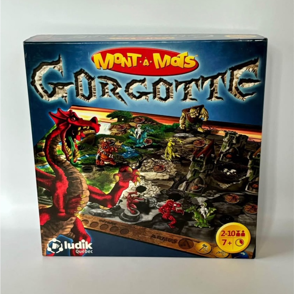 FRENCH Mont à Mots Gorgotte, Jeu Éducatif, 1re Cycle fu Primaire, Ludik